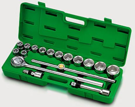GCAI1701 Toptul Tool set 3/4 "17 units. (6 gr.)