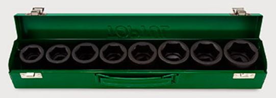 GDAD0801 Toptul Set of 3/4" impact sockets