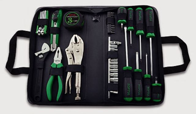 Toptul GPN-043C The combined tool kit 1/4 "43 pieces. GPN043C