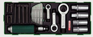 Toptul GTA2234 The tool kit combined 22 units. (in the lodgement) GTA2234