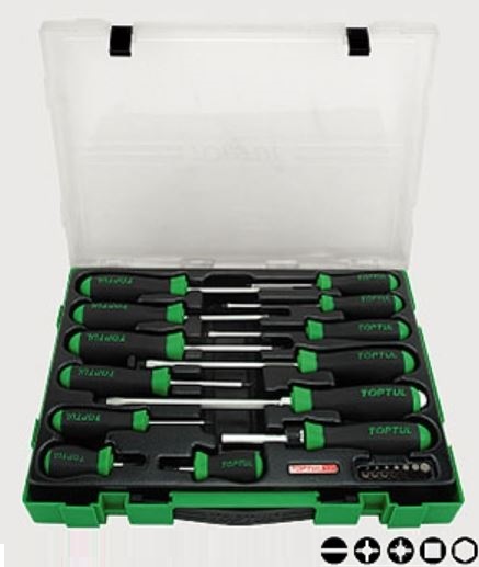GZC2005 Toptul Screwdriver Set
