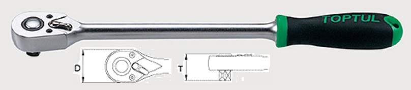 CJCK1228 Toptul Ratchet 3/8