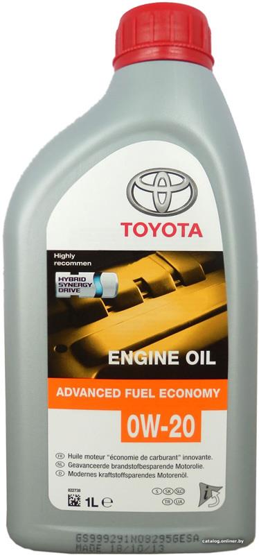 Toyota 08880-82652 Engine oil Toyota Formula XS 0W-20, 1L 0888082652