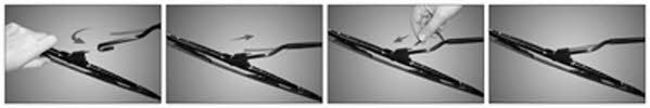 Frame wiper blade Trico ExactFit 550 mm (22&quot;) Trico EF553
