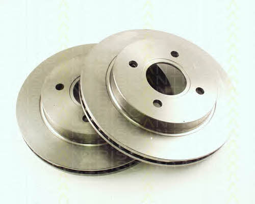 Triscan 8120 16123 Rear ventilated brake disc 812016123