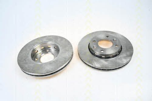 Triscan 8120 18107 Front brake disc ventilated 812018107