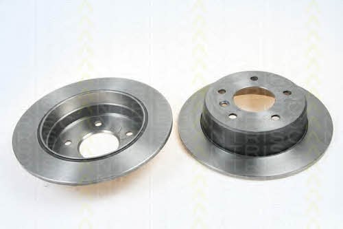 Triscan 8120 23166 Rear brake disc, non-ventilated 812023166