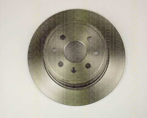 Triscan 8120 24112 Rear brake disc, non-ventilated 812024112