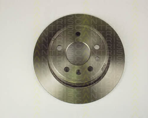 Triscan 8120 24121 Rear brake disc, non-ventilated 812024121