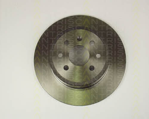 Triscan 8120 24122 Rear brake disc, non-ventilated 812024122