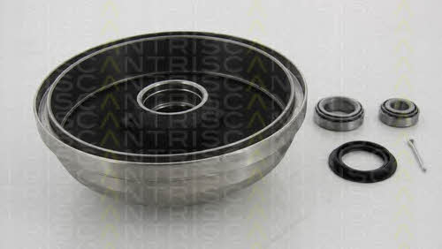 Triscan 8120 24218 Brake drum with wheel bearing, assy 812024218
