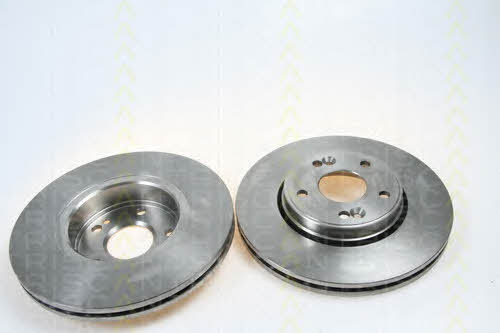 Triscan 8120 25138 Front brake disc ventilated 812025138
