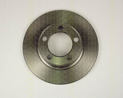Triscan 8120 27124 Unventilated brake disc 812027124