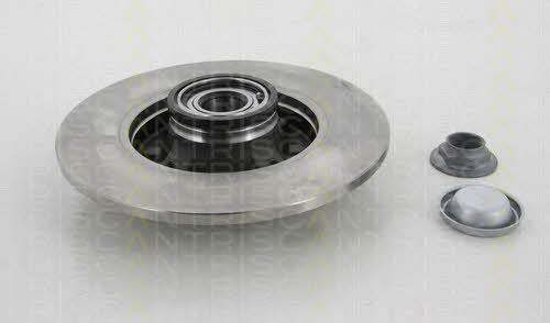 Triscan 8120 28122 Rear brake disc, non-ventilated 812028122
