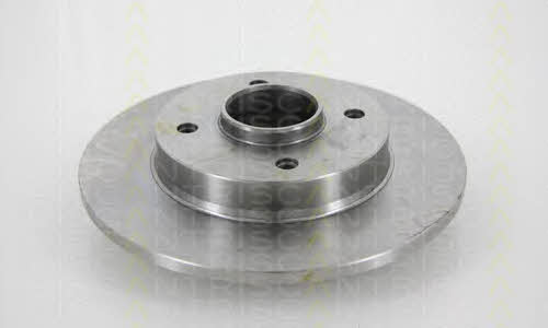 Triscan 8120 28125 Rear brake disc, non-ventilated 812028125