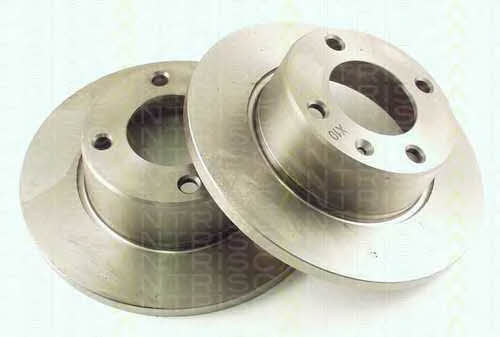 Triscan 8120 38116 Rear brake disc, non-ventilated 812038116