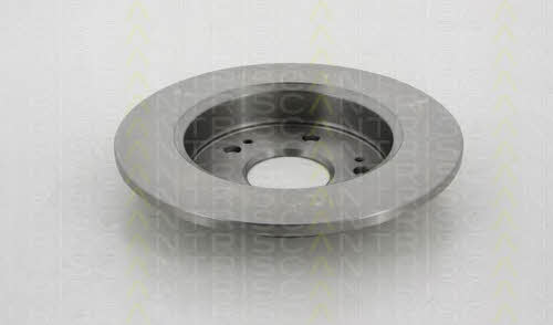 Triscan 8120 40158 Rear brake disc, non-ventilated 812040158
