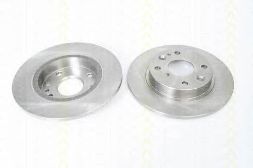 Triscan 8120 50134 Rear brake disc, non-ventilated 812050134