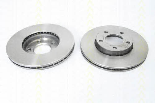 Triscan 8120 50140 Front brake disc ventilated 812050140