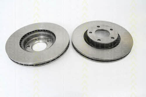 Triscan 8120 50142 Front brake disc ventilated 812050142