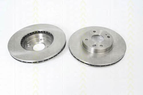 Triscan 8120 50143 Front brake disc ventilated 812050143