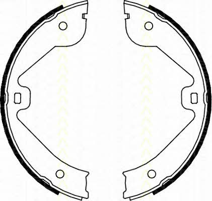 Triscan 8100 10022 Parking brake shoes 810010022