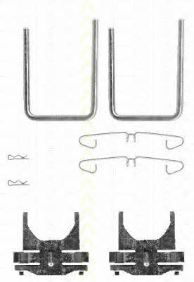 Triscan 8105 651113 Mounting kit brake pads 8105651113