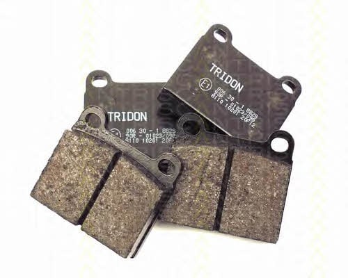 Triscan 8110 10201 Brake Pad Set, disc brake 811010201