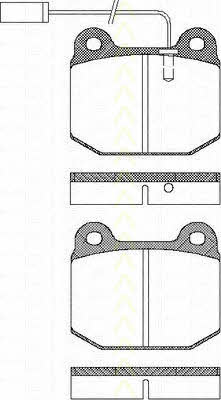 Triscan 8110 12012 Brake Pad Set, disc brake 811012012