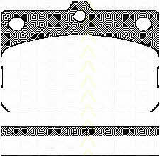 Triscan 8110 13029 Brake Pad Set, disc brake 811013029