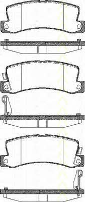 Triscan 8110 13040 Brake Pad Set, disc brake 811013040