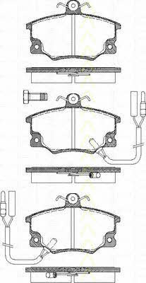 Triscan 8110 15861 Brake Pad Set, disc brake 811015861