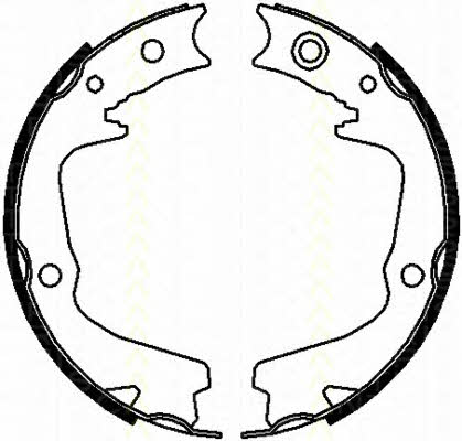 Triscan 8100 68002 Parking brake shoes 810068002