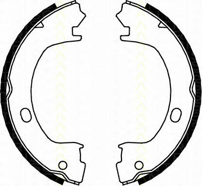 Triscan 8100 80003 Parking brake shoes 810080003