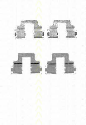 Triscan 8105 101652 Mounting kit brake pads 8105101652