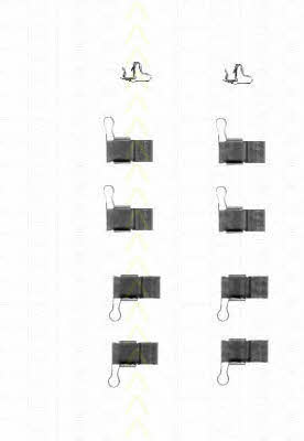 Triscan 8105 131618 Mounting kit brake pads 8105131618