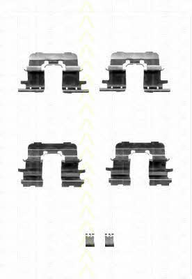 Triscan 8105 131631 Mounting kit brake pads 8105131631