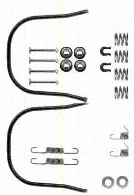 Triscan 8105 142500 Mounting kit brake pads 8105142500