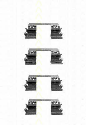 Triscan 8105 231585 Mounting kit brake pads 8105231585
