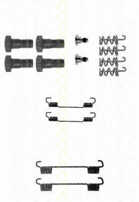 Triscan 8105 232555 Mounting kit brake pads 8105232555
