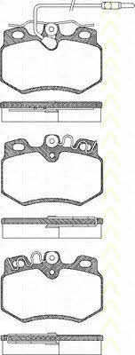 Triscan 8110 28850 Brake Pad Set, disc brake 811028850