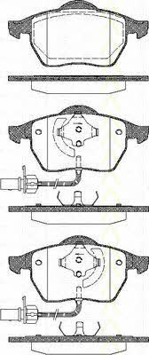 Triscan 8110 29016 Brake Pad Set, disc brake 811029016