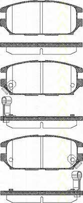 Triscan 8110 42014 Brake Pad Set, disc brake 811042014