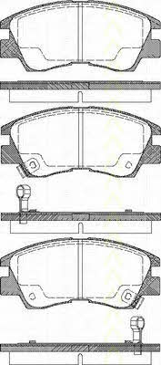 Triscan 8110 42915 Brake Pad Set, disc brake 811042915