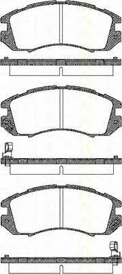 Triscan 8110 68170 Brake Pad Set, disc brake 811068170