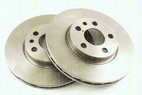 Triscan 8120 10144 Front brake disc ventilated 812010144