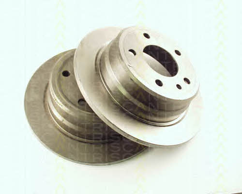 Triscan 8120 11126 Rear brake disc, non-ventilated 812011126