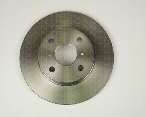 Triscan 8120 13107 Unventilated front brake disc 812013107