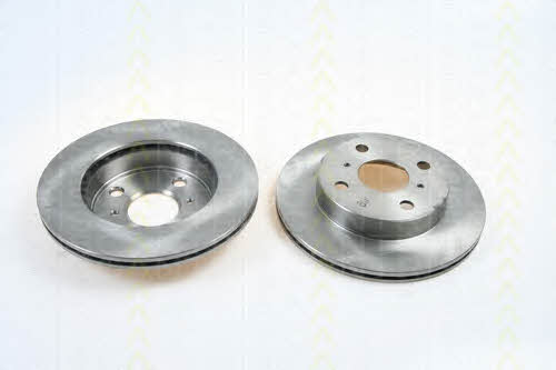 Triscan 8120 13166 Front brake disc ventilated 812013166