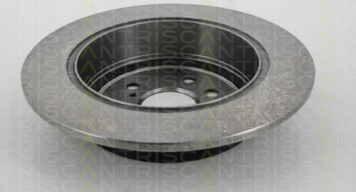 Triscan 8120 13186 Rear brake disc, non-ventilated 812013186